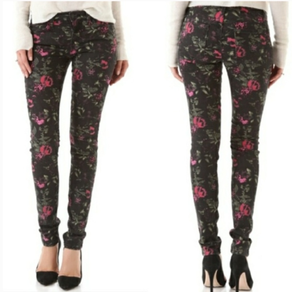 ✨SALE✨Joe's Jeans Electric Floral Black Jeans